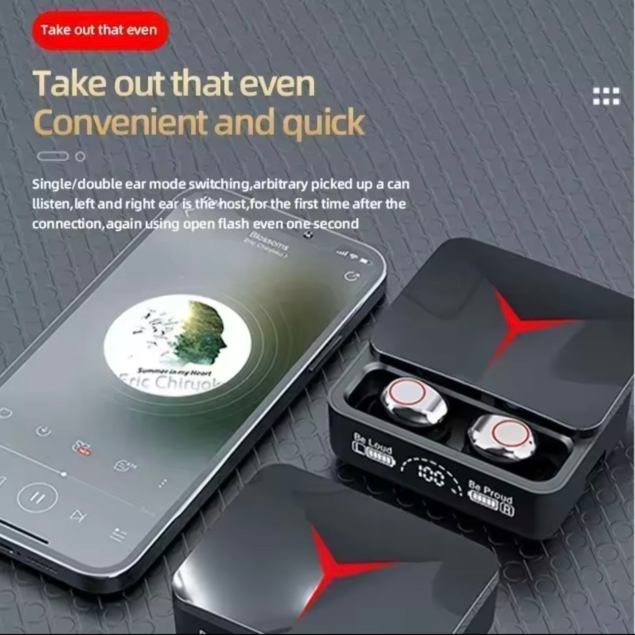 AUDIFONOS M90 INALÁMBRICOS BLUETOOTH PAQUETE 2 PIEZAS