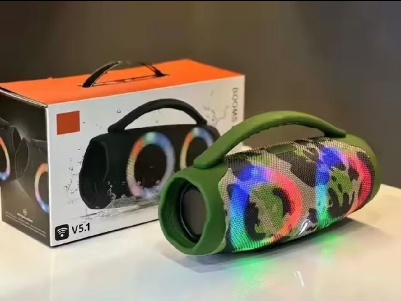 ALTAVOZ PORTÁTIL Y RECARGABLE BOOMS 2