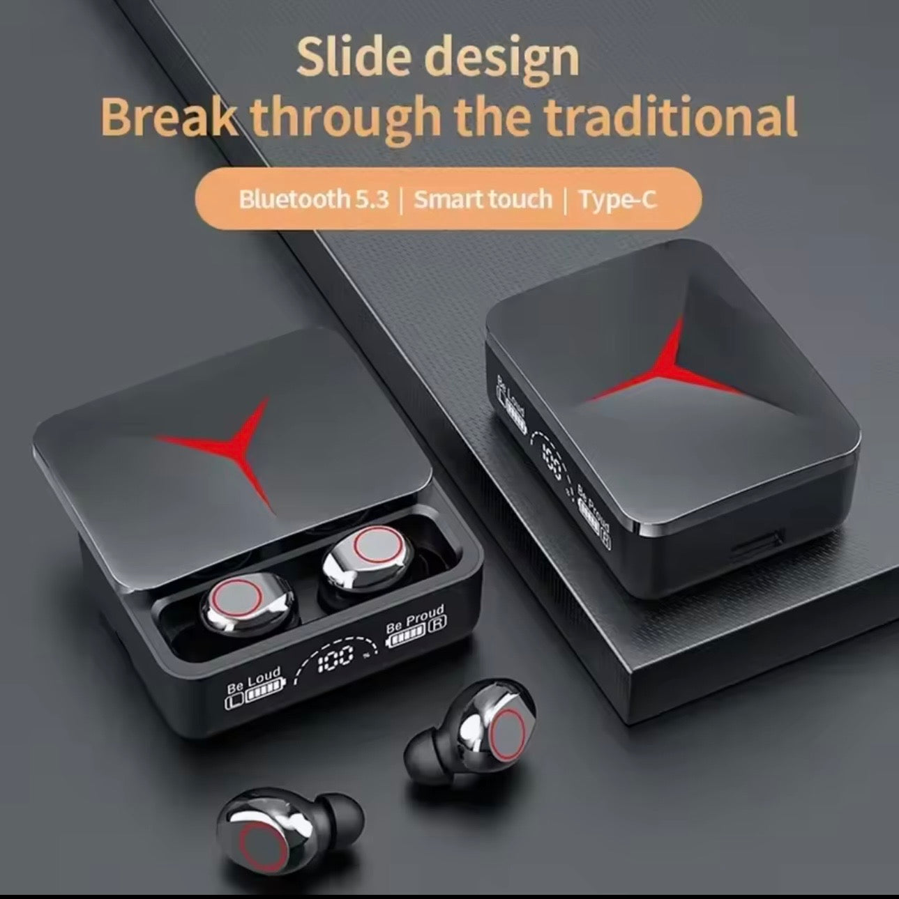 AUDIFONOS M90 INALÁMBRICOS BLUETOOTH PAQUETE 2 PIEZAS