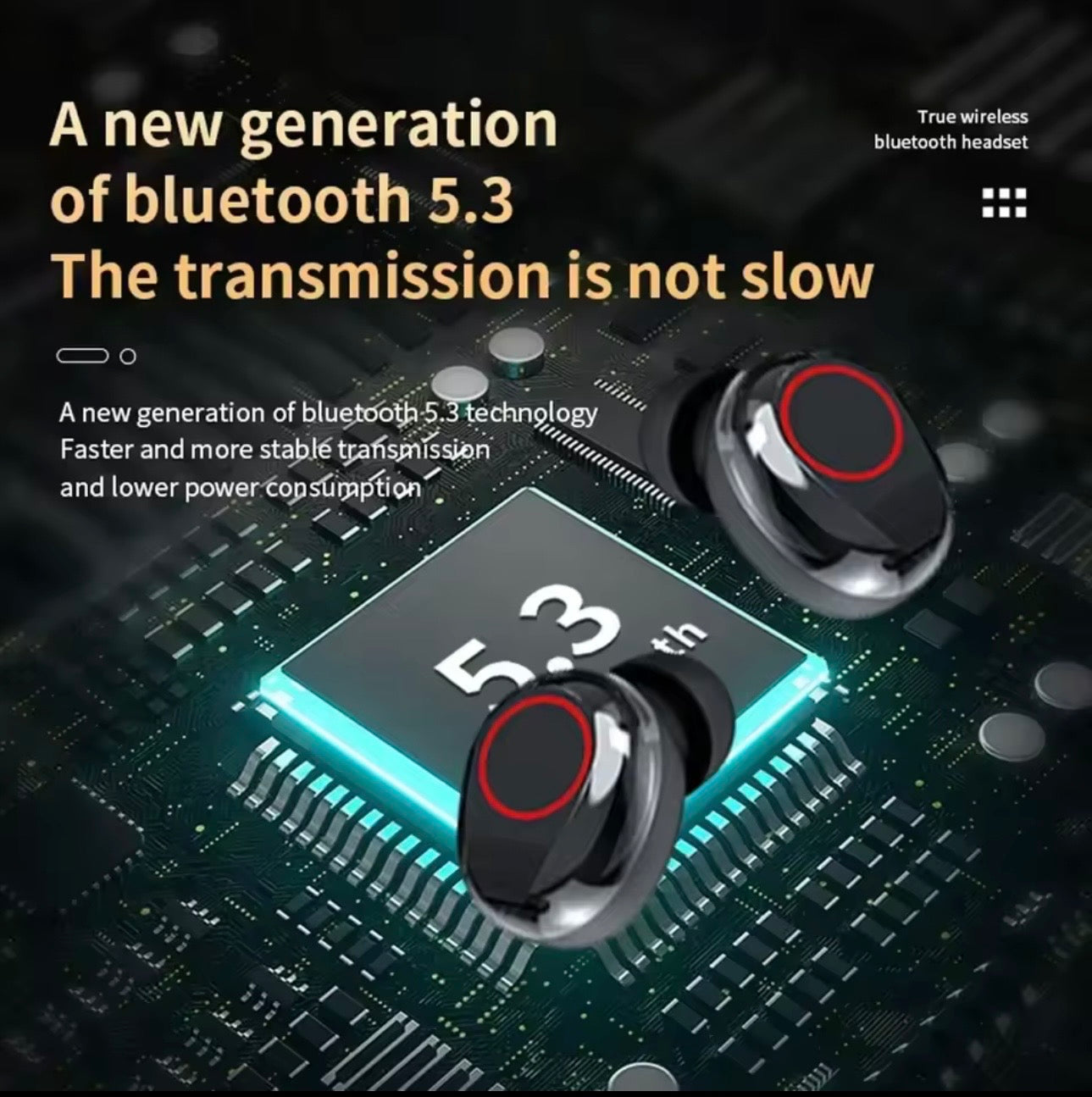 AUDIFONOS M90 INALÁMBRICOS BLUETOOTH PAQUETE 2 PIEZAS