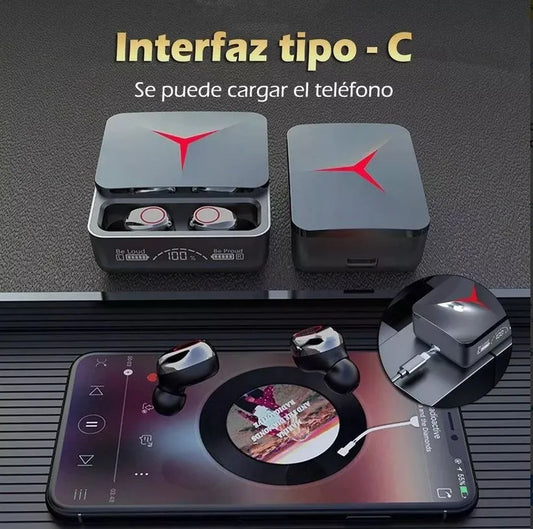 AUDIFONOS M90 INALÁMBRICOS BLUETOOTH PAQUETE 2 PIEZAS