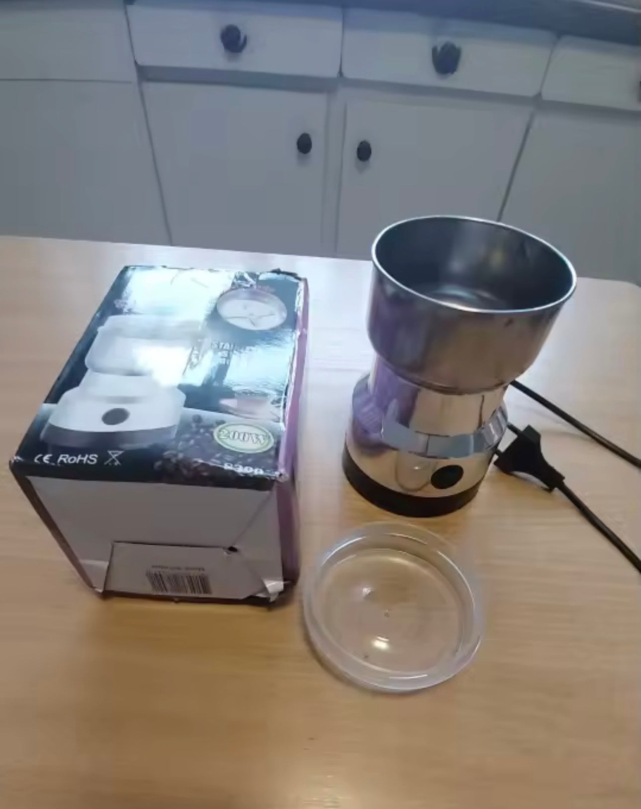 MOLINO ELECTRICO PARA CAFE Y ESPECIAS