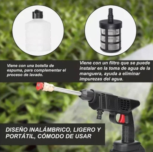 HIDROLAVADORA PORTATIL INALAMBRICA