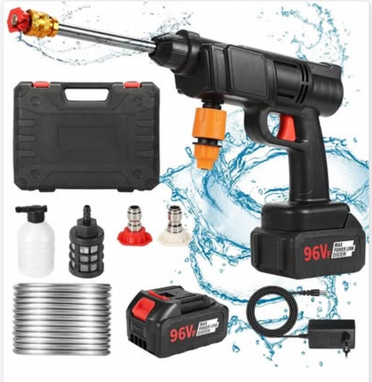 HIDROLAVADORA PORTATIL INALAMBRICA