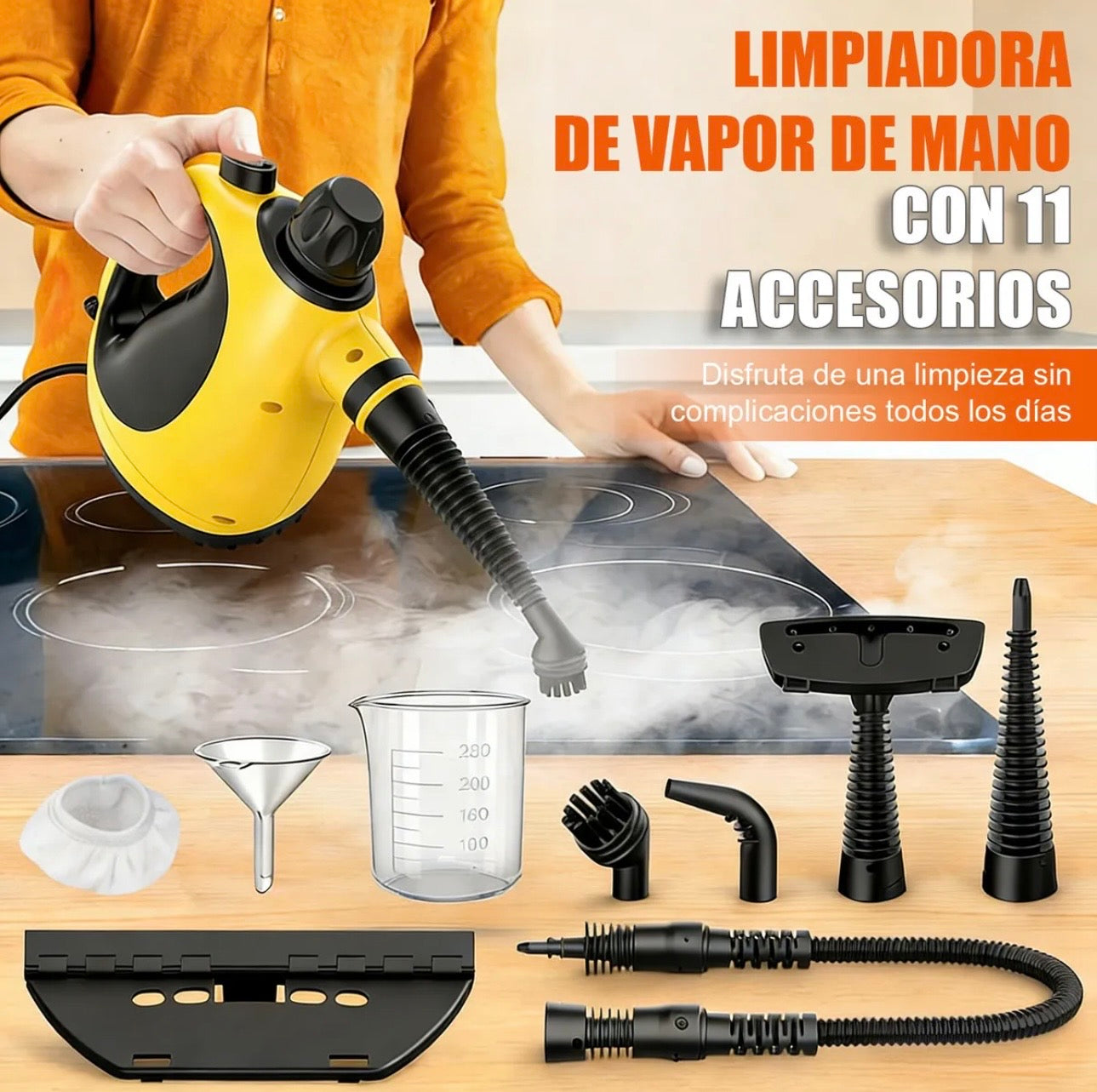 LIMPIADORA DE VAPOR DE ALTA TEMPERATURA