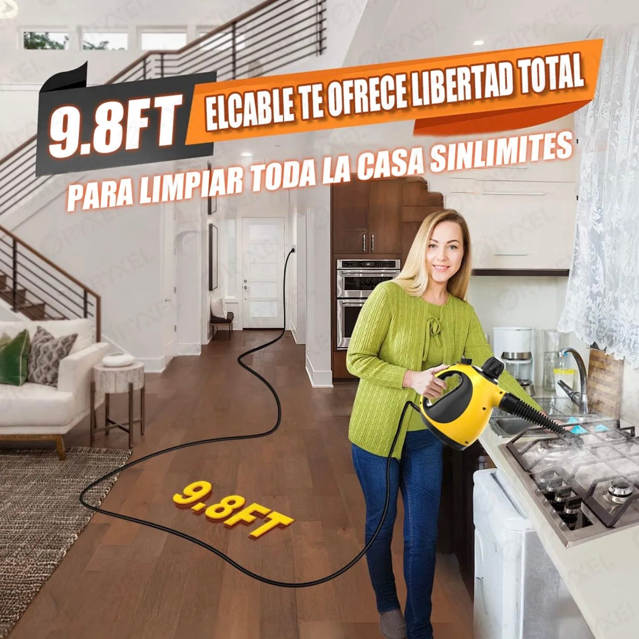 LIMPIADORA DE VAPOR DE ALTA TEMPERATURA