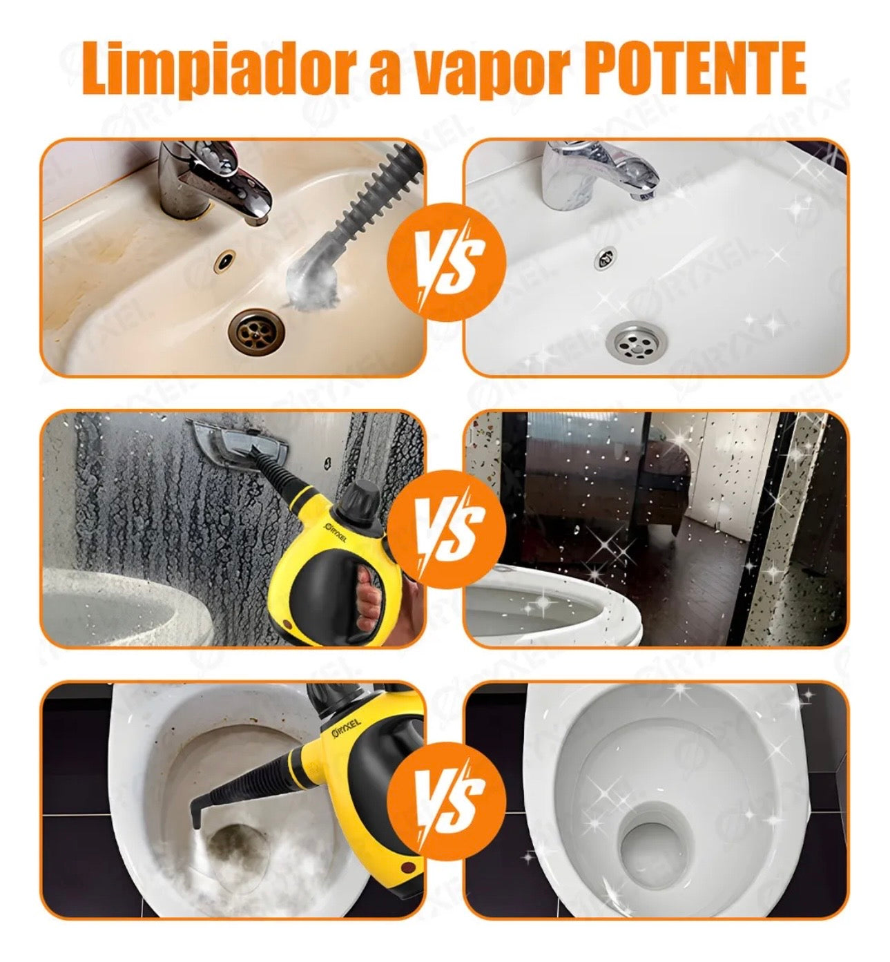 LIMPIADORA DE VAPOR DE ALTA TEMPERATURA