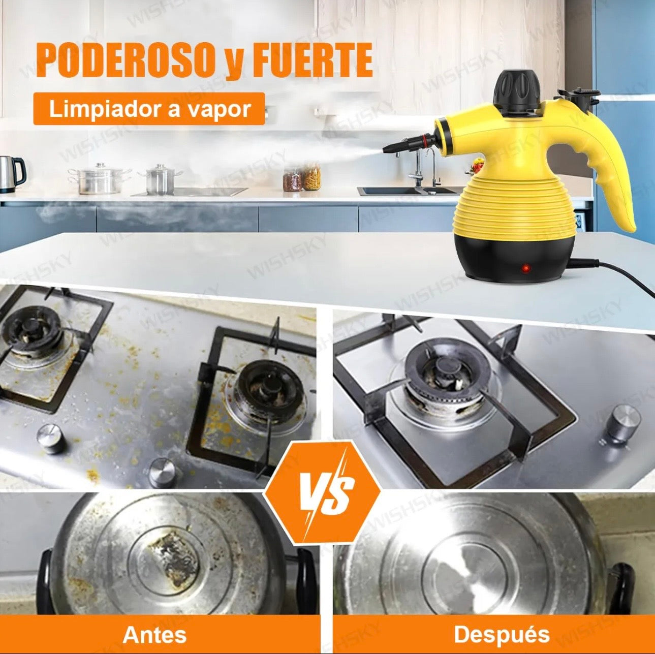 LIMPIADORA DE VAPOR DE ALTA TEMPERATURA