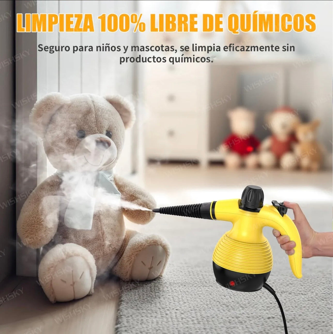 LIMPIADORA DE VAPOR DE ALTA TEMPERATURA