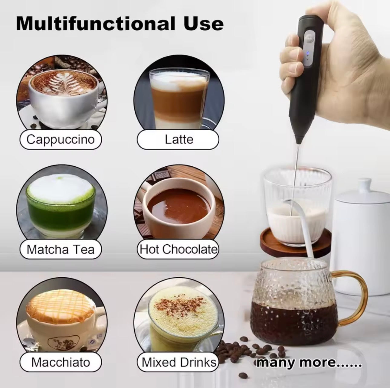BATIDORA DE CAFÉ Y BEBIDAS