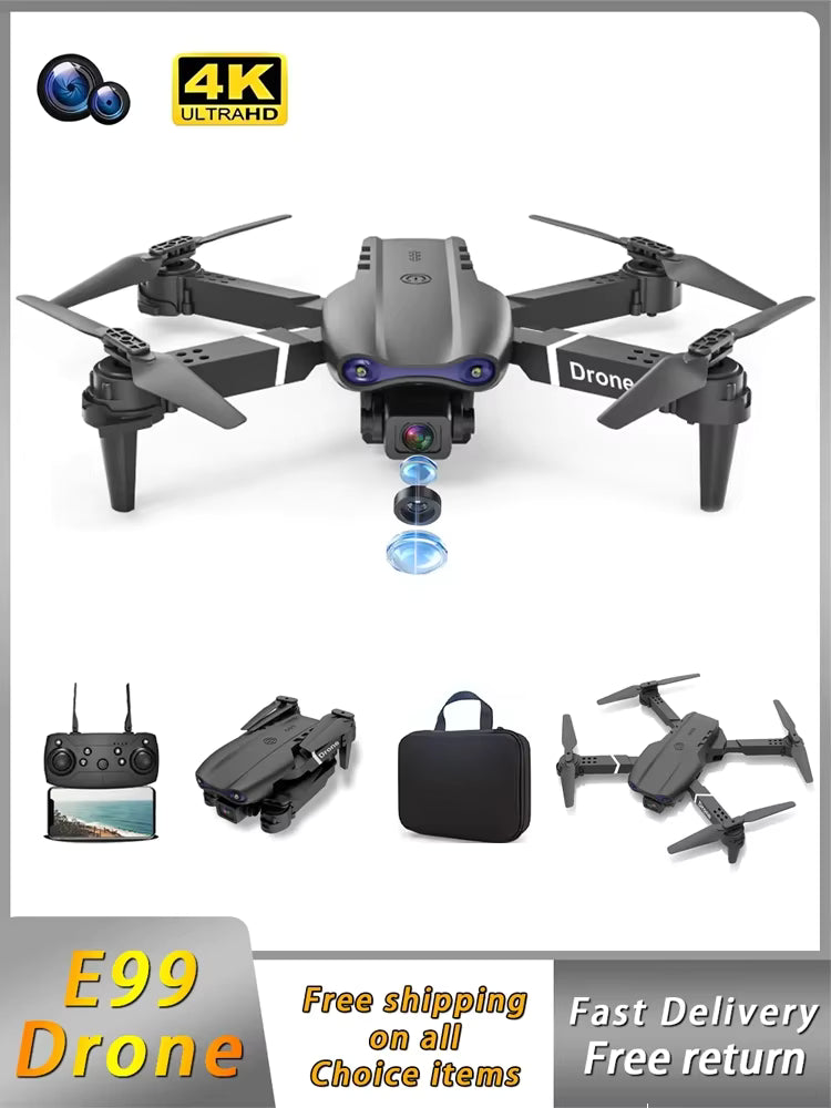 DRON PLEGABLE CON CAMARA 4K