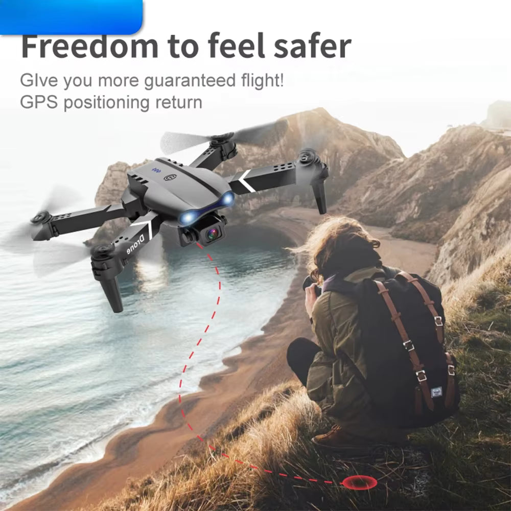 DRON PLEGABLE CON CAMARA 4K